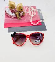 Детские солнцезащитные очки Casper К40 красные с бантиком