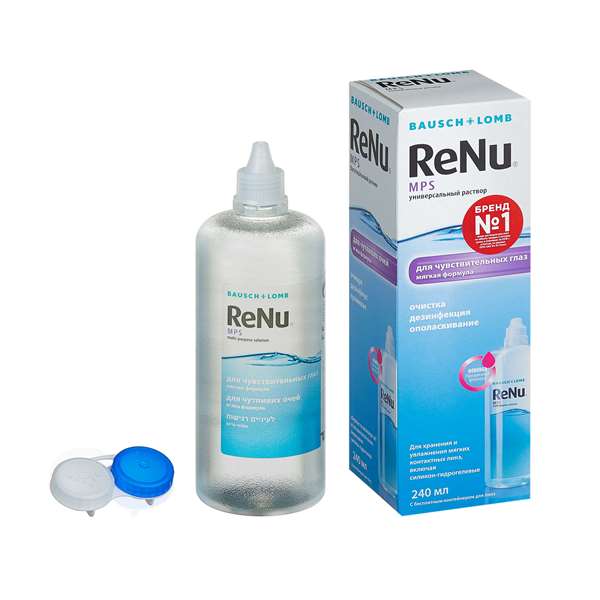 Раствор для линз RENU MPS 240ml