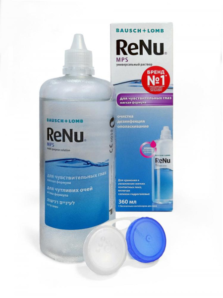 Раствор для линз RENU MPS 360ml