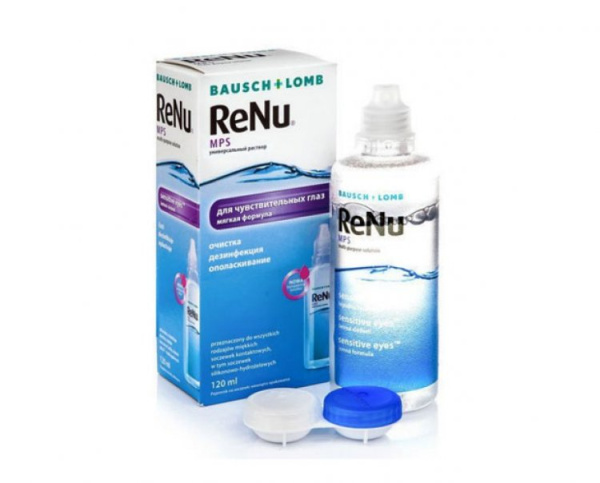 Раствор для линз RENU MPS 120ml