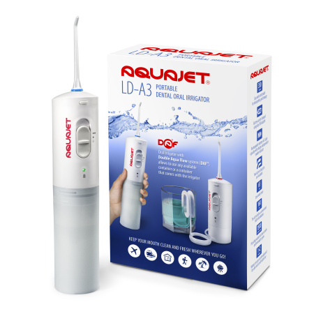 Ирригатор полости рта Aquajet LD-A3 СЕРЫЙ