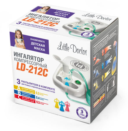 Ингалятор Little Doctor LD-212C (с рисунком) компрессорный