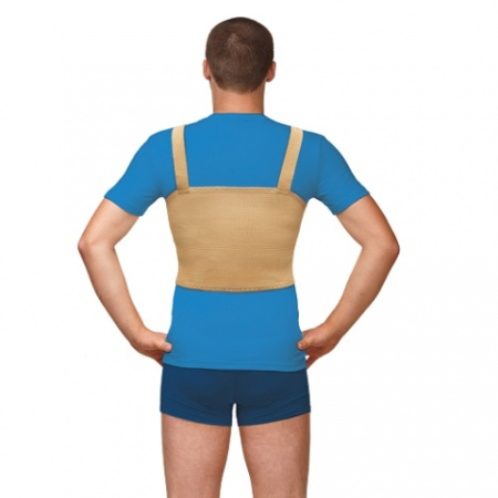 Бандаж фиксирующий по линии груди мужской Польза (0117)