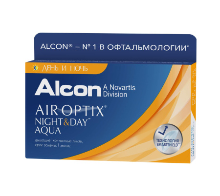 Контактные линзы Air Optix Night and Day Aqua
