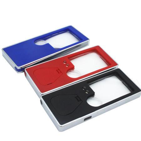 Лупа ручная карманная TH-7007 c подсветкой