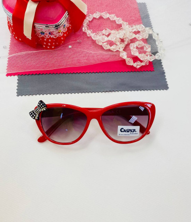 Детские солнцезащитные очки Casper К50 красные