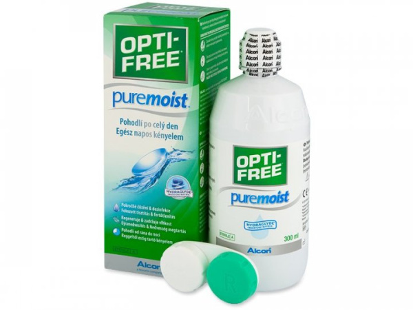 Раствор для линз OPTI FREE PURE MOIST 300 ml