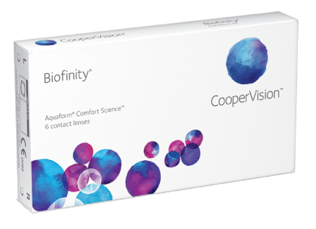 Контактные линзы Biofinity CooperVision