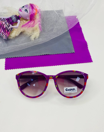 Детские солнцезащитные очки Casper К75 (фиолетовые)