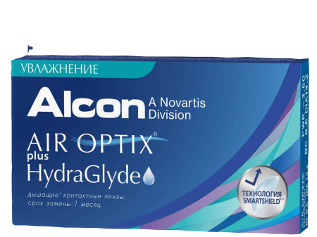 Контактные линзы Air Optix Hydraglyde