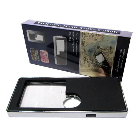 Лупа ручная карманная TH-7007 c подсветкой